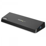 StarTech.com - Docking Station USB 3.0 para 2 Monitores HDMI y DisplayPort 4K - USB 3.0 a 4x USB-A, Ethernet, HDMI y DP - Replic