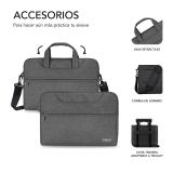 SUBBLIM - Funda Ordenador Business Laptop Sleeve 15,6" Grey