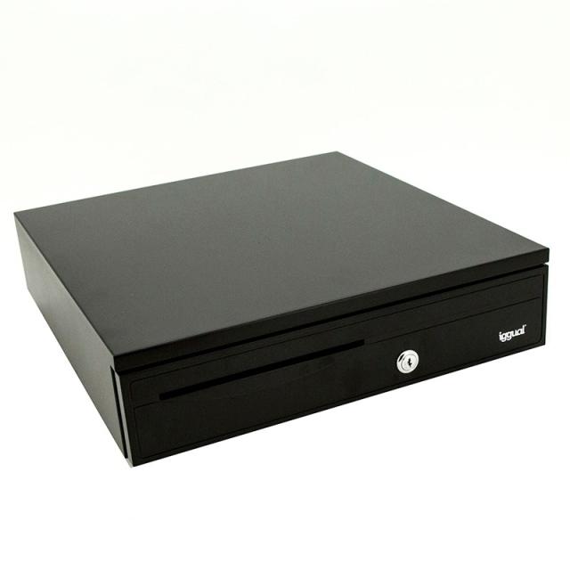 iggual - Cajón Portamonedas IRON-30 42cm 5+5 negro