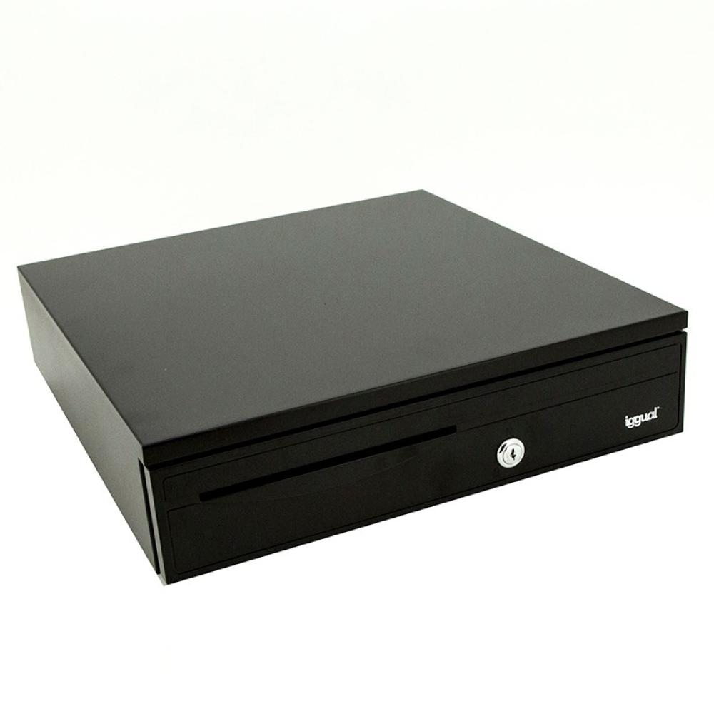iggual - Cajón Portamonedas IRON-30 42cm 5+5 negro