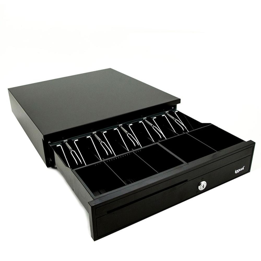 iggual - Cajón Portamonedas IRON-30 42cm 5+5 negro