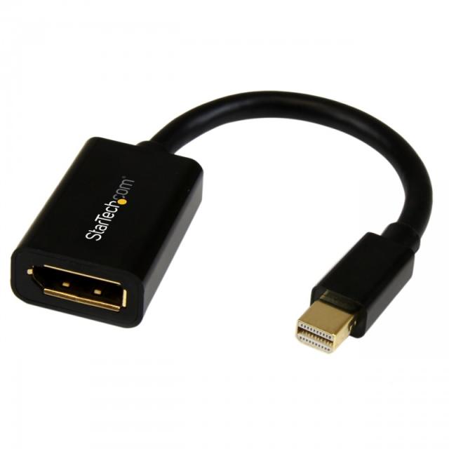 StarTech.com - Adaptador Mini DisplayPort a DisplayPort - de Vídeo 4K x 2K - Conversor Mini DP a DP UHD - Convertidor mDP a DP 1