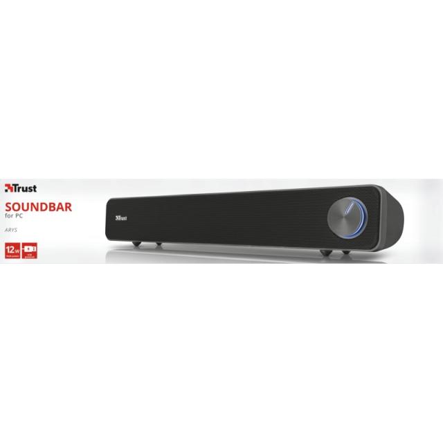 Trust - Arys Negro 2.0 canales 6 W