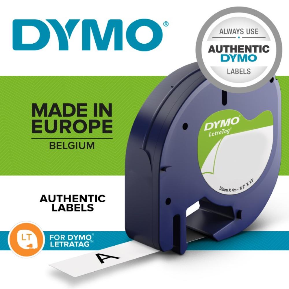 DYMO - S0718850 cinta para impresora de etiquetas Negro sobre blanco