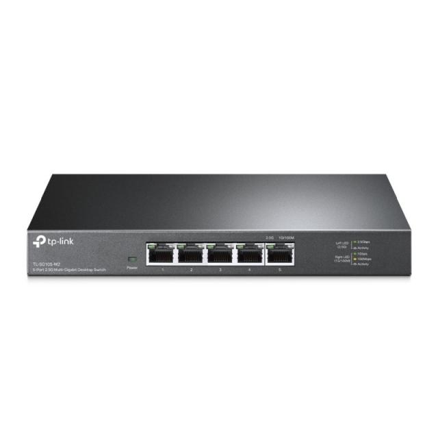 TP-Link - TL-SG105-M2 switch No administrado 2.5G Ethernet (100/1000/2500) Negro