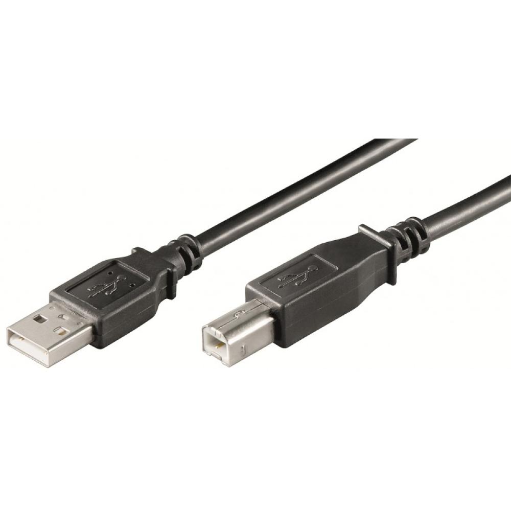 Ewent - EC1005 cable USB USB 2.0 3 m USB A USB B Negro