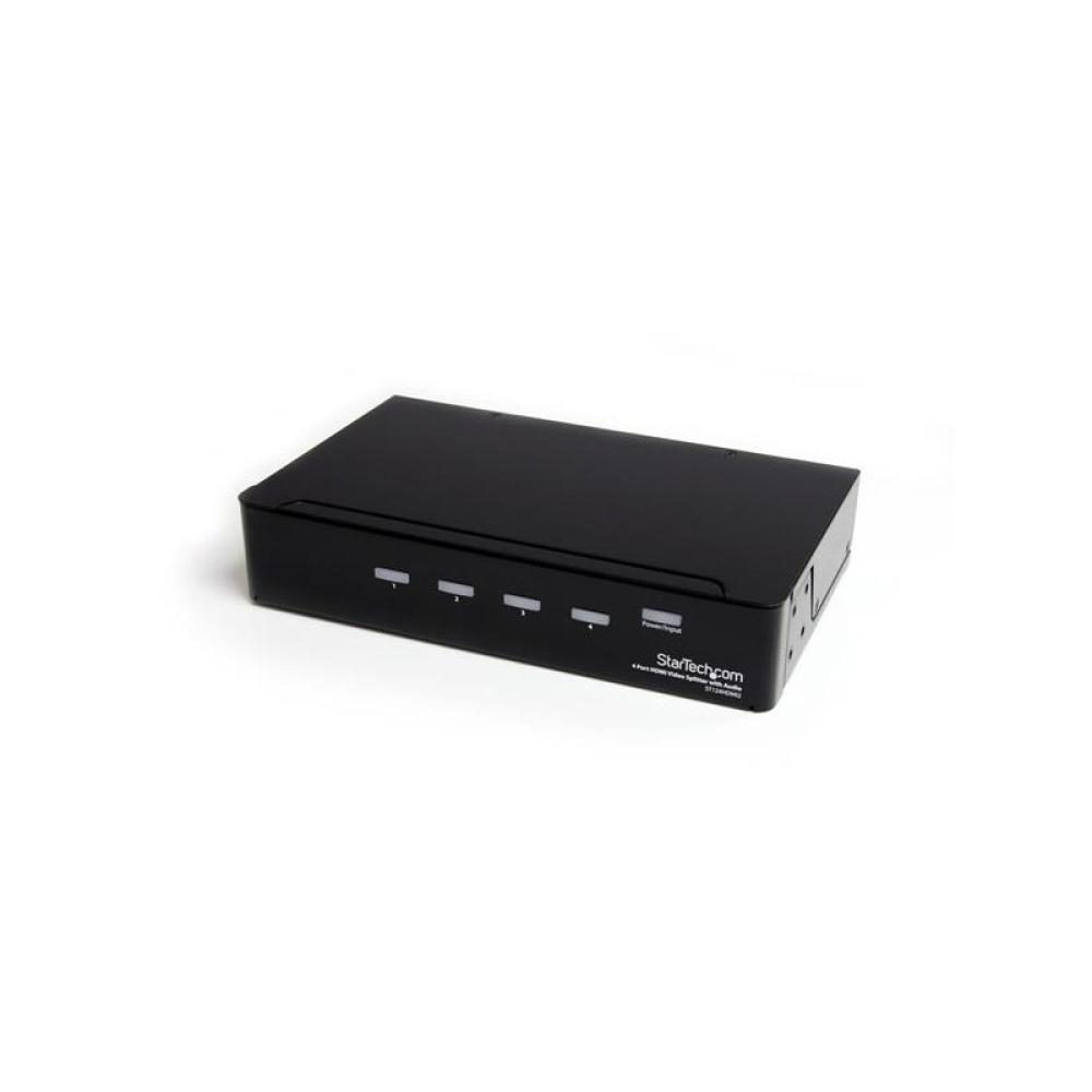 StarTech.com - Multiplicador HDMI de 4 puertos y amplificador de señal - Splitter - 1920x1200 -1080p