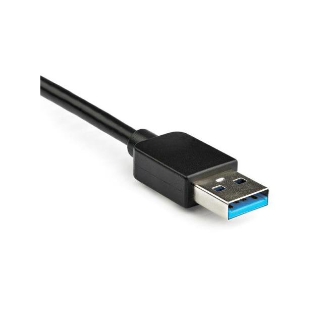 StarTech.com - Adaptador Gráfico Externo USB 3.0 a DisplayPort Doble 4K60 DisplayLink - Cable Conversor USB 3.0 a DP de Vídeo