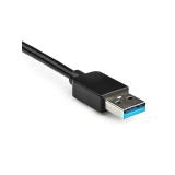 StarTech.com - Adaptador Gráfico Externo USB 3.0 a DisplayPort Doble 4K60 DisplayLink - Cable Conversor USB 3.0 a DP de Vídeo
