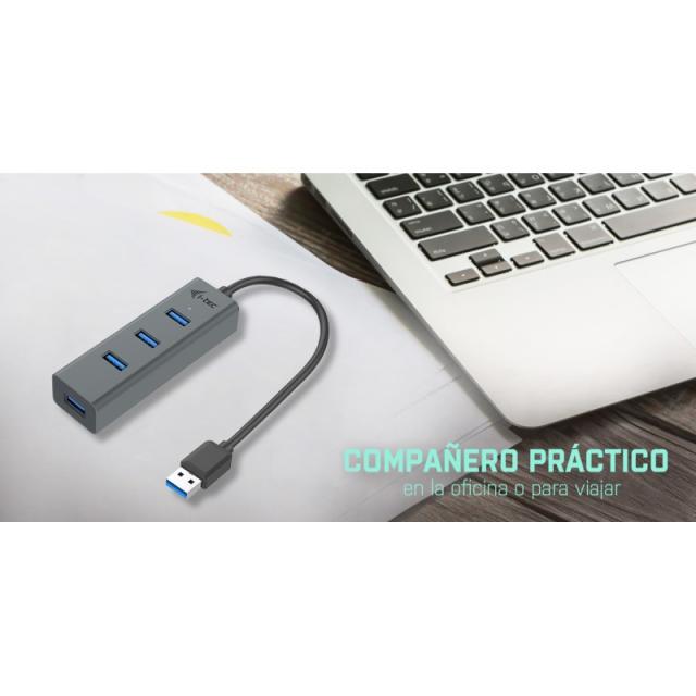 i-tec - Metal USB 3.0 HUB 4 Port
