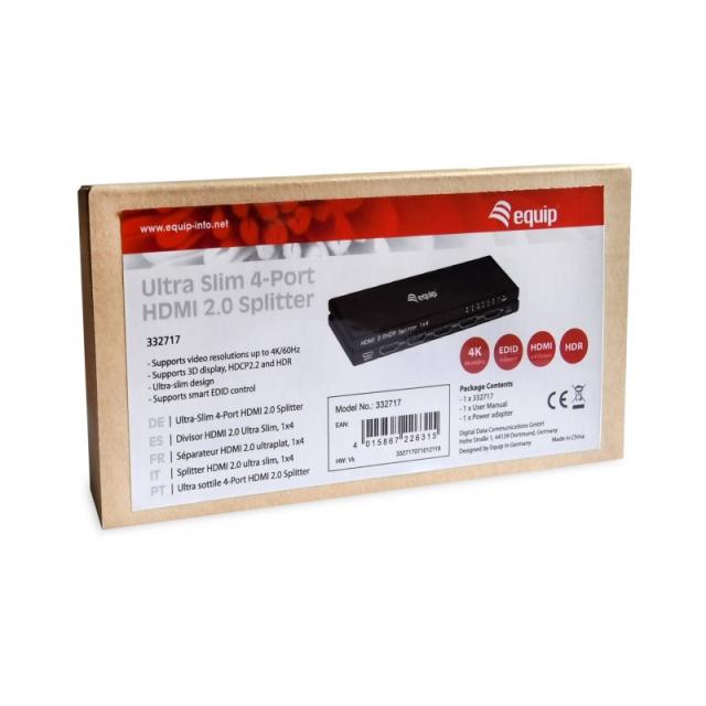 Equip - 332717 HDMI 4x HDMI