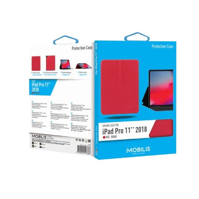 Mobilis - 048011 funda para tablet 27,9 cm (11") Folio Rojo