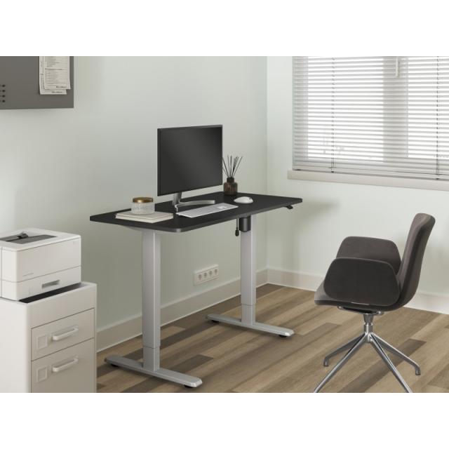 Equip - ERGO Bipedestador Eléctrico con Pupitre, Gris