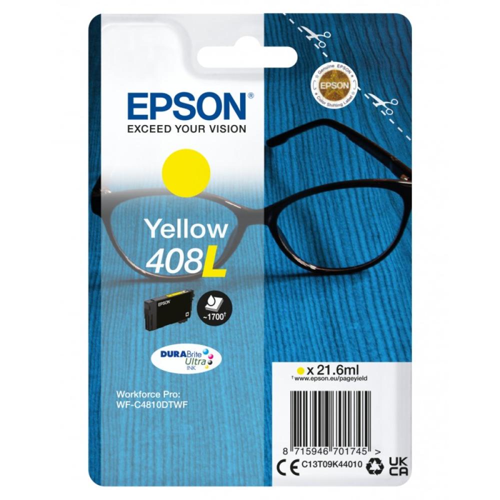 Epson - Singlepack Yellow 408L DURABrite Ultra Ink