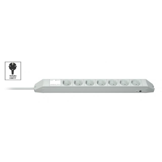 Vertiv - Knürr PDU DI-STRIP, básica, 0U/1U, entrada Schuko de 230 V y 16 A, salidas (7) Schuko