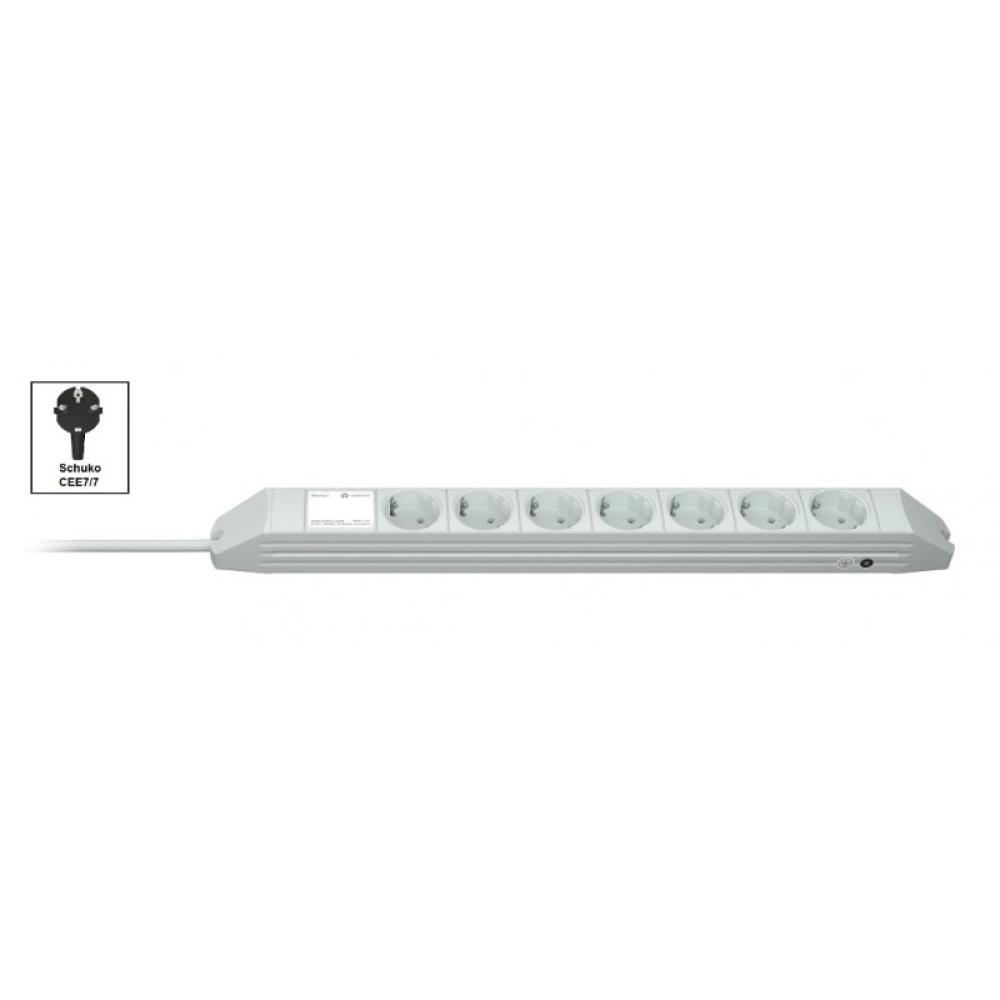 Vertiv - Knürr PDU DI-STRIP, básica, 0U/1U, entrada Schuko de 230 V y 16 A, salidas (7) Schuko