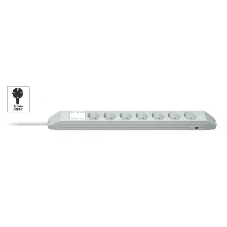 Vertiv - Knürr PDU DI-STRIP, básica, 0U/1U, entrada Schuko de 230 V y 16 A, salidas (7) Schuko