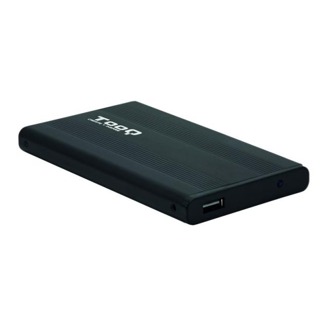 TooQ - CAJA HDD 2.5" SATA A USB 2.0 NEGRA