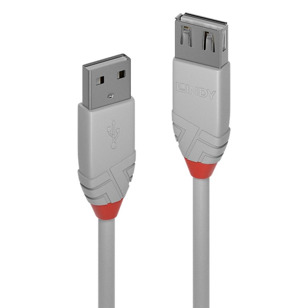 Lindy - 36715 cable USB USB 2.0 5 m USB A Gris