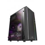 Mars Gaming - MCM, Caja PC Micro ATX, Compacta, 16 Modos ARGB, Ventilador 8 cm