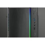 Mars Gaming - MCM, Caja PC Micro ATX, Compacta, 16 Modos ARGB, Ventilador 8 cm