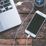 Nanocable - Cable Lightning a USB-A, Lightning/M -USB A/M, Blanco, 50 cm