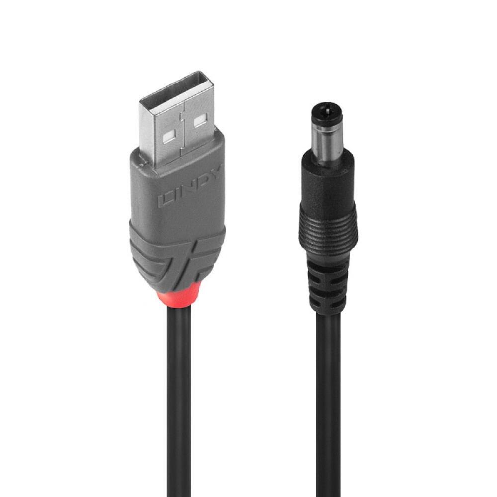 Lindy - 70268 cable USB USB 2.0 1,5 m USB A CC Negro