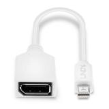 Lindy - 41021 cable DisplayPort 0,15 m Mini DisplayPort Blanco