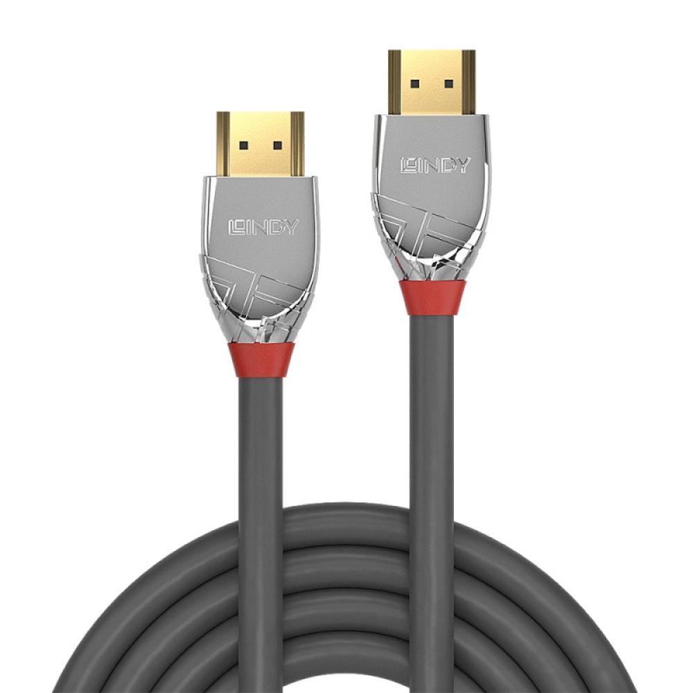 Lindy - 37874 cable HDMI 5 m HDMI tipo A (Estándar) Gris, Plata