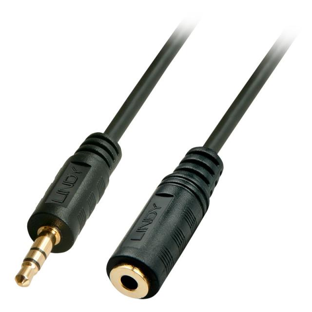 Lindy - 35652 cable de audio 2 m 3,5mm Negro