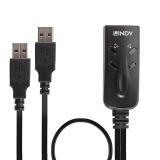 Lindy - 32165 interruptor KVM Negro