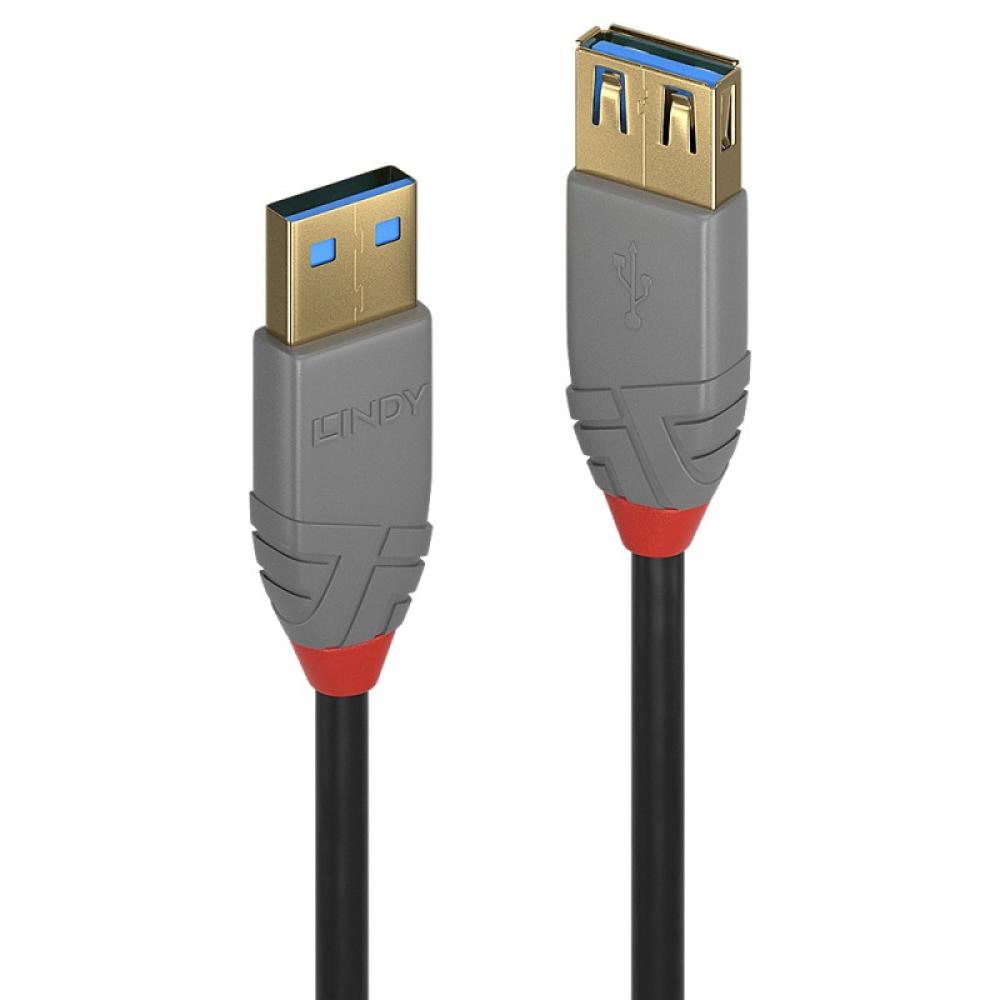 Lindy - 36760 cable USB USB 3.2 Gen 1 (3.1 Gen 1) 0,5 m USB A Negro