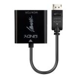Lindy - 41068 adaptador de cable de vídeo 1,5 m DisplayPort HDMI tipo A (Estándar) Negro