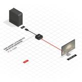Lindy - 41068 adaptador de cable de vídeo 1,5 m DisplayPort HDMI tipo A (Estándar) Negro
