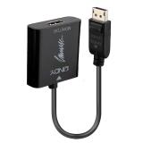 Lindy - 41068 adaptador de cable de vídeo 1,5 m DisplayPort HDMI tipo A (Estándar) Negro