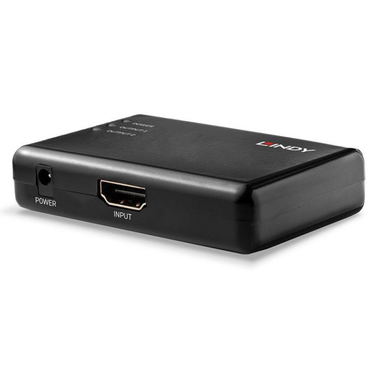 Lindy - 38357 divisor de video HDMI 2x HDMI