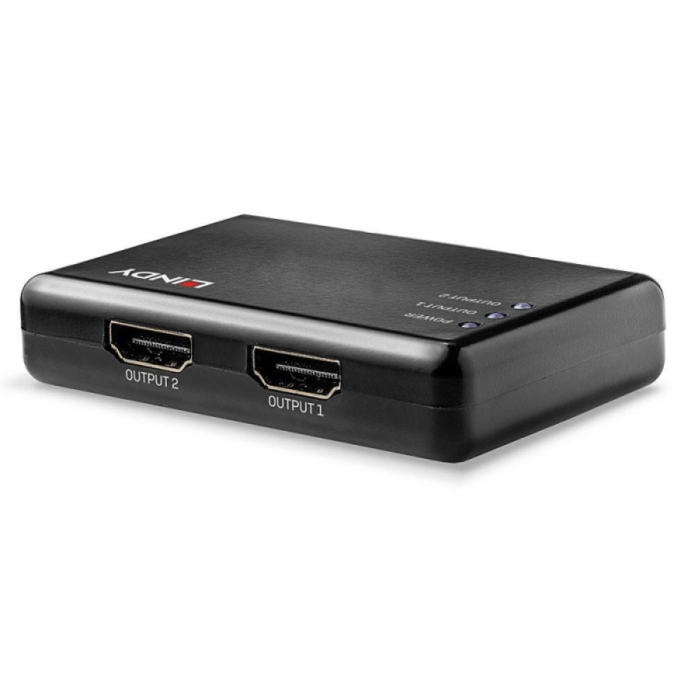 Lindy - 38357 divisor de video HDMI 2x HDMI