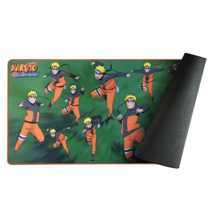 Konix - Naruto KX MOUSEPAD XXL GREEN Alfombrilla de ratón para juegos Multicolor