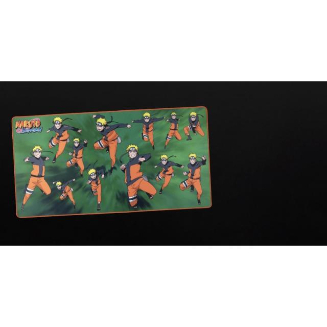 Konix - Naruto KX MOUSEPAD XXL GREEN Alfombrilla de ratón para juegos Multicolor