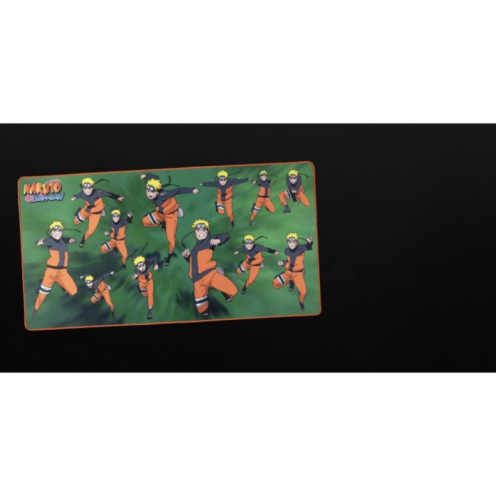 Konix - Naruto KX MOUSEPAD XXL GREEN Alfombrilla de ratón para juegos Multicolor