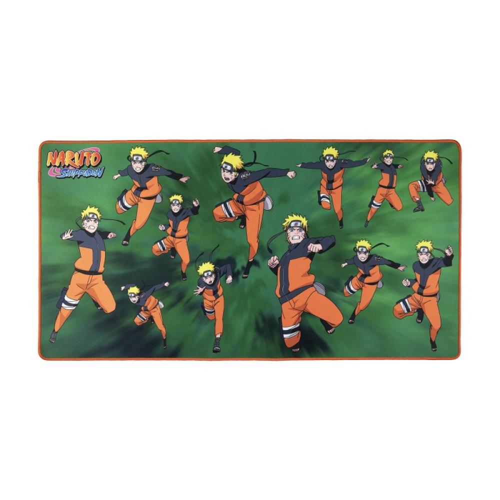 Konix - Naruto KX MOUSEPAD XXL GREEN Alfombrilla de ratón para juegos Multicolor