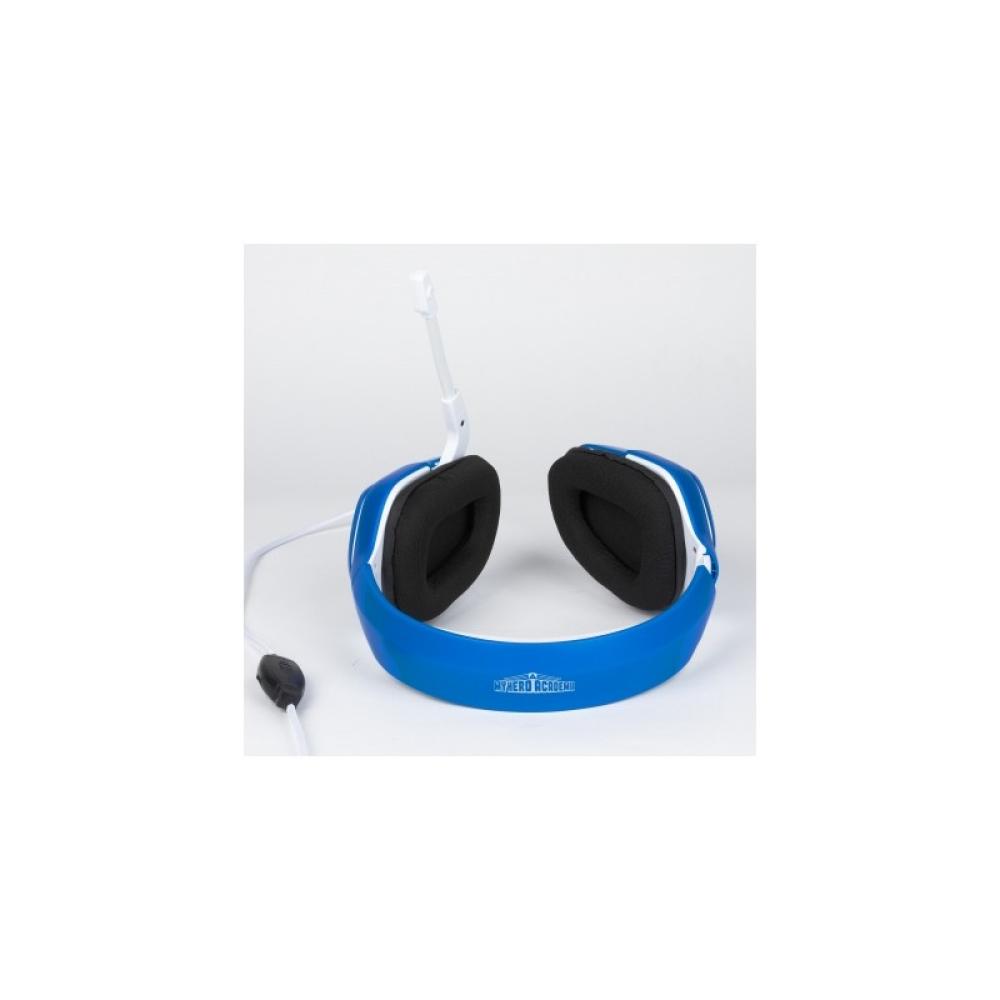Konix - My Hero Academia 80761117846 auricular y casco Auriculares Alámbrico Diadema Juego Azul, Blanco