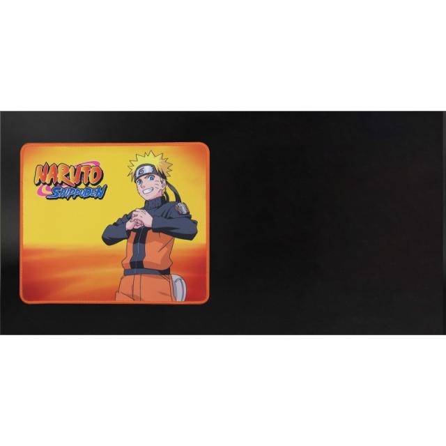 Konix - Naruto KX MOUSEPAD ORANGE Alfombrilla de ratón para juegos Naranja, Amarillo