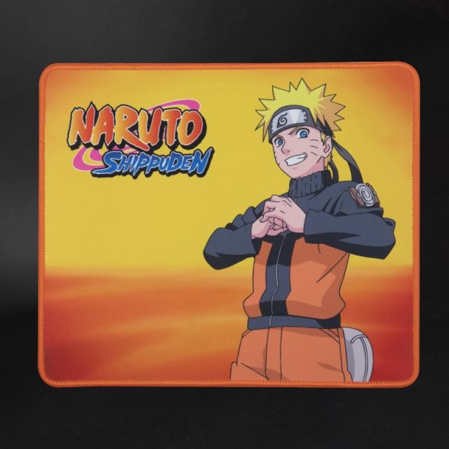 Konix - Naruto KX MOUSEPAD ORANGE Alfombrilla de ratón para juegos Naranja, Amarillo