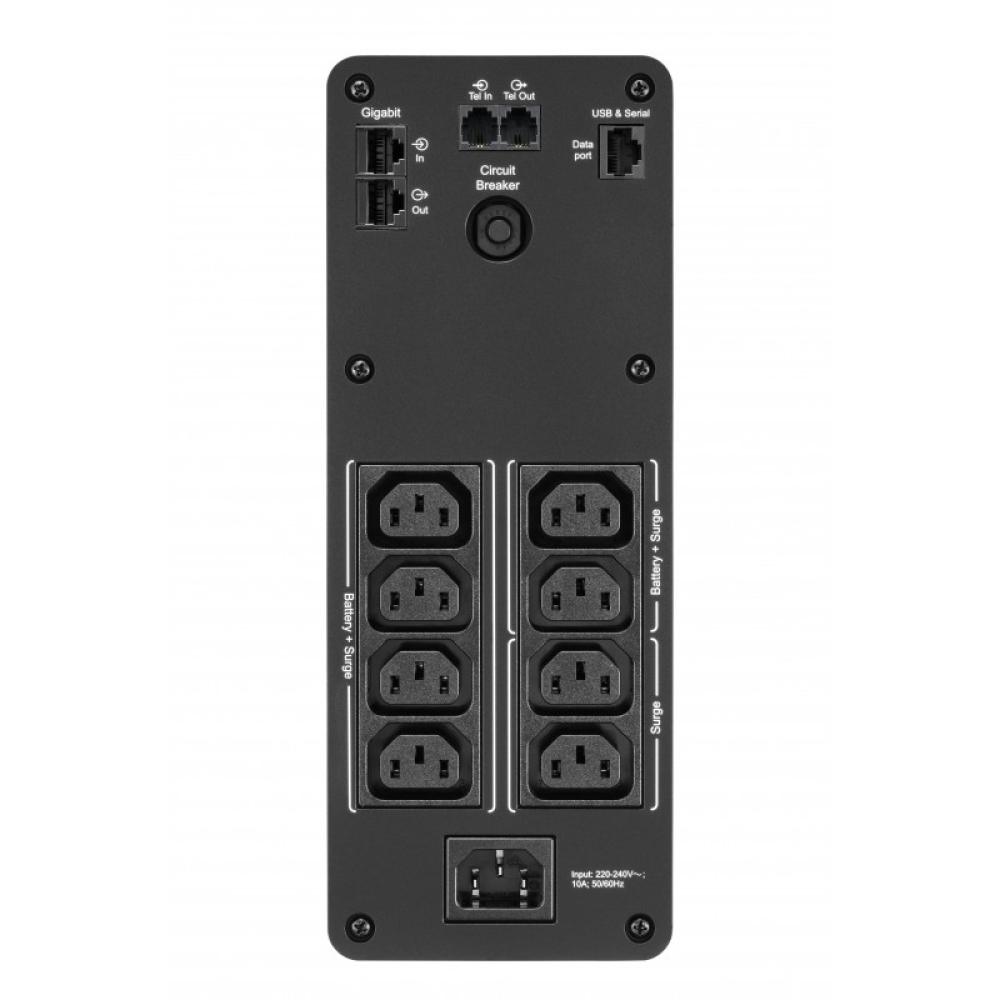 APC - BR1600SI sistema de alimentación ininterrumpida (UPS) Línea interactiva 1,6 kVA 960 W 8 salidas AC