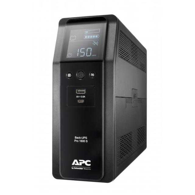 APC - BR1600SI sistema de alimentación ininterrumpida (UPS) Línea interactiva 1,6 kVA 960 W 8 salidas AC
