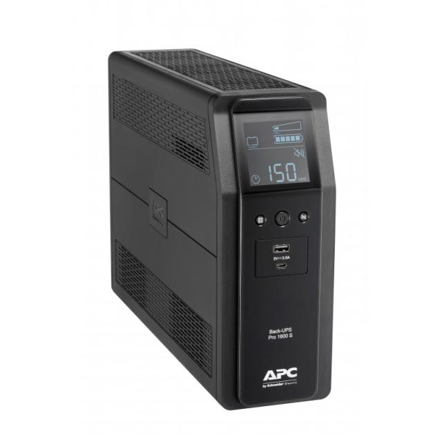 APC - BR1600SI sistema de alimentación ininterrumpida (UPS) Línea interactiva 1,6 kVA 960 W 8 salidas AC
