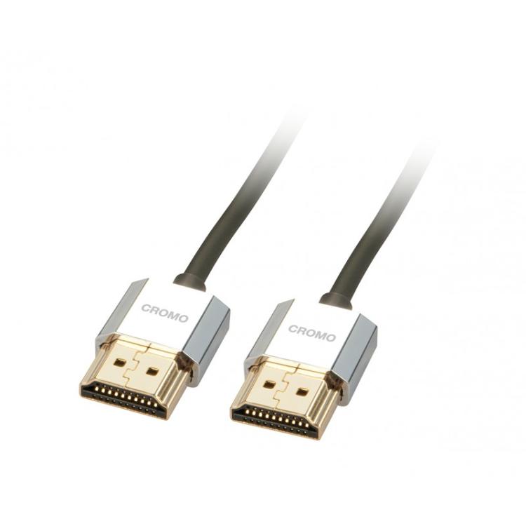 Lindy - 41670 cable HDMI 0,5 m HDMI tipo A (Estándar) Negro