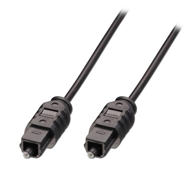 Lindy - 35210 cable de audio 0,5 m Toslink Negro