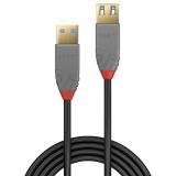 Lindy - 36761 cable USB USB 3.2 Gen 1 (3.1 Gen 1) 1 m USB A Negro